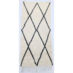 Beni Ouarain Tæppe 183x85 cm