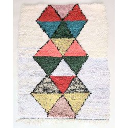 Boucherouite Tæppe 152x118cm