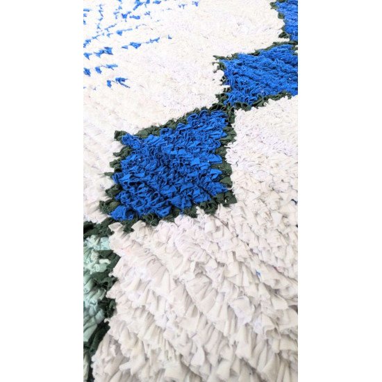 Boucherouite Tæppe 150x111cm